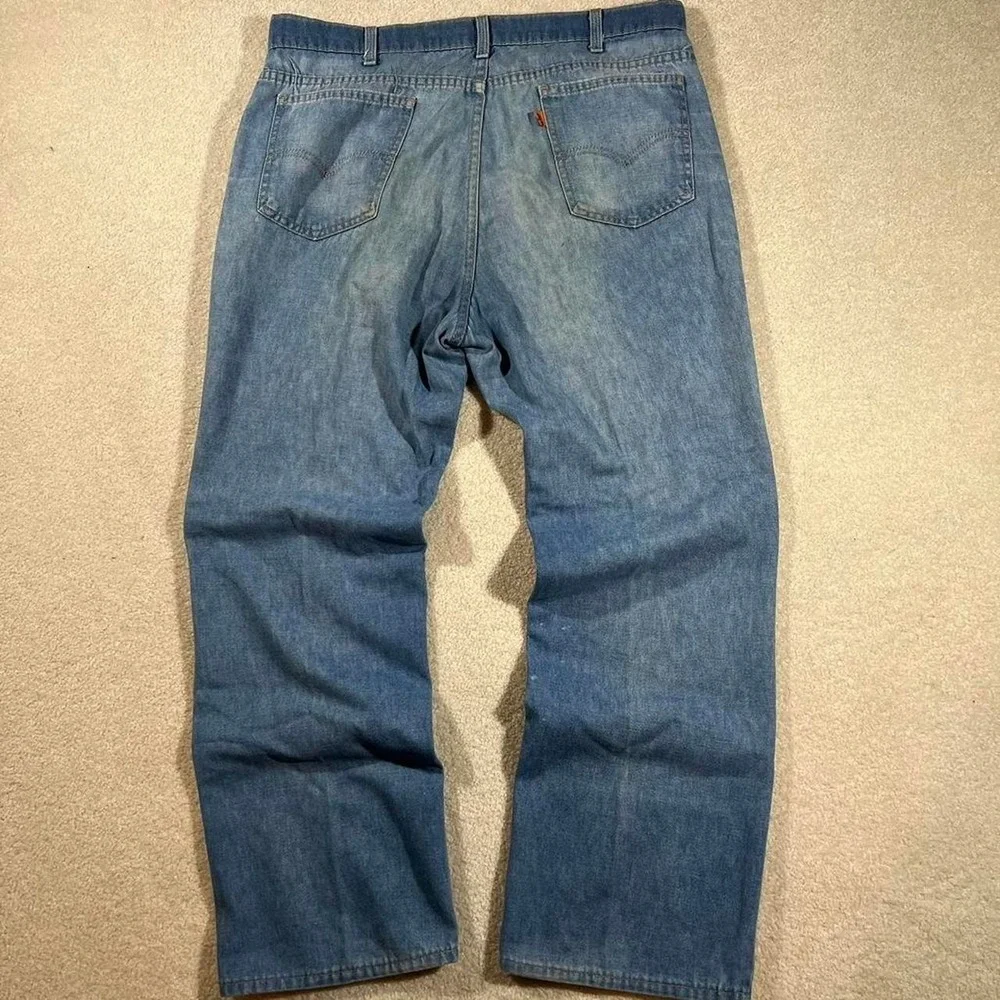 Levi For Men Jeans Mens 36x29 Blue Orange Tab Vintage 90s Grunge Skater Workwear